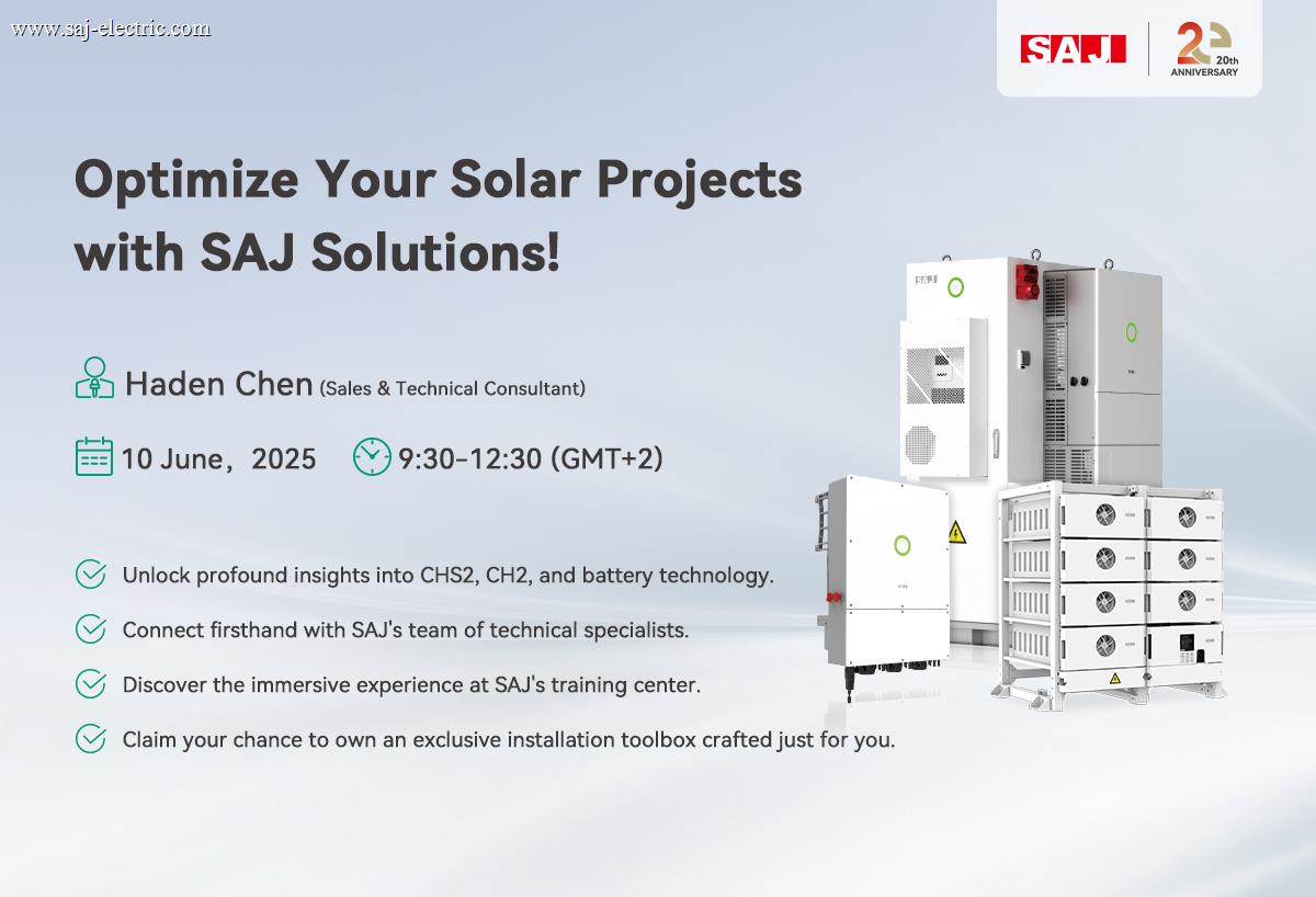 Optimize Your Solar Projects with SAJ Solutions!